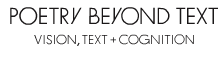 poetry beyond text logo